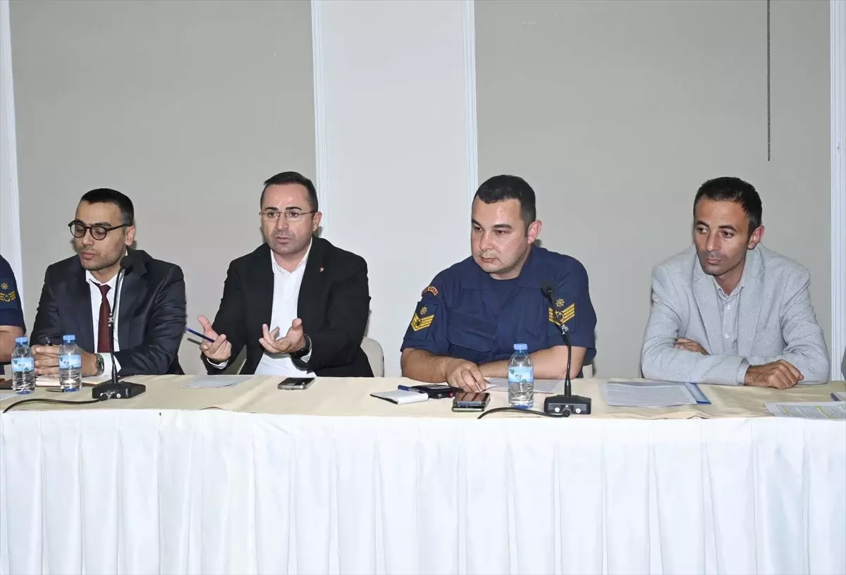 Manavgat'ta Turizm Güvenliği İçin Toplantı Düzenlendi