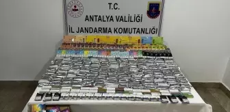 Antalya'da Kaçak Elektronik Sigara ve Tütün Ürünleri Operasyonu