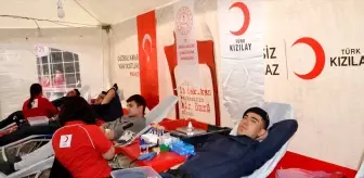 Manisa'da Kan Bağışı Kampanyası Düzenlendi