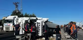 Nusaybin'de Tanker Devrildi: 1 Ölü, 1 Yaralı
