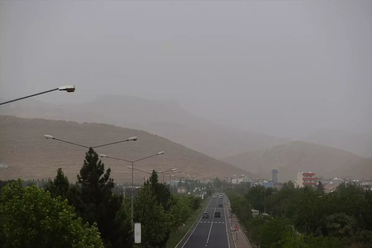 Mardin'de Toz Taşınımı Yaşamı Olumsuz Etkiliyor
