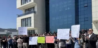 Marmaris'te Esnaftan Belediye Uygulamasına Tepki Eylemi