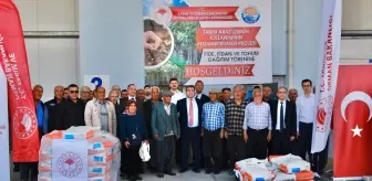 Mersin'de 44 Üreticiye Yerli Ayçiçeği Tohumu Dağıtıldı