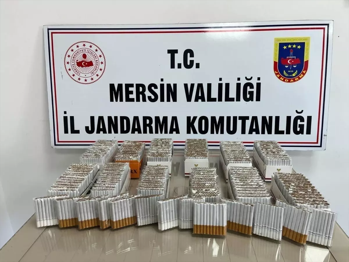 Mersin'de Kaçakçılık Operasyonu: 3 Gözaltı