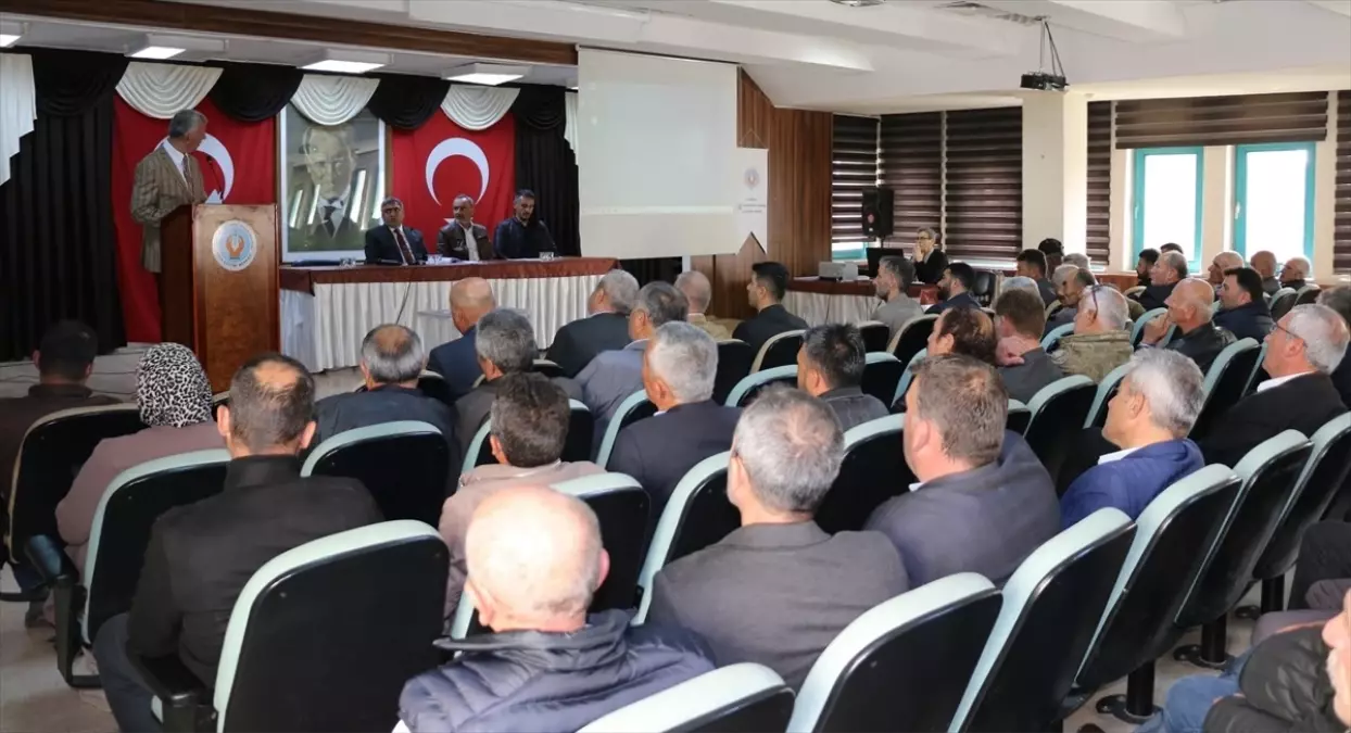 Merzifon'da Köylere Hizmet Götürme Birliği Genel Kurul Toplantısı yapıldı