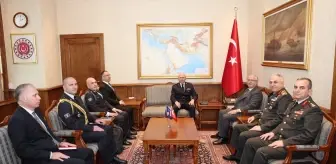 Milli Savunma Bakanı Güler, Kosova Güvenlik Kuvvetleri Komutanı'nı Kabul Etti
