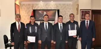 Muğla Cezaevinde Başarılı Memurlara Teşekkür Belgesi