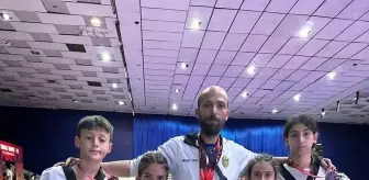 Nallıhan Bushido Spor Kulübü, Uluslararası Taekwondo Şampiyonası'ndan 4 Madalya ile Döndü
