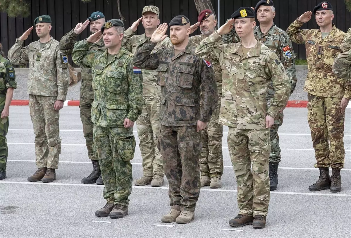 NATO'nun KFOR Barış Gücü'nde Yeni Asker Gönderildi