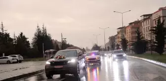 Nevşehir Belediye Başkanı Gelin Arabası Kullandı