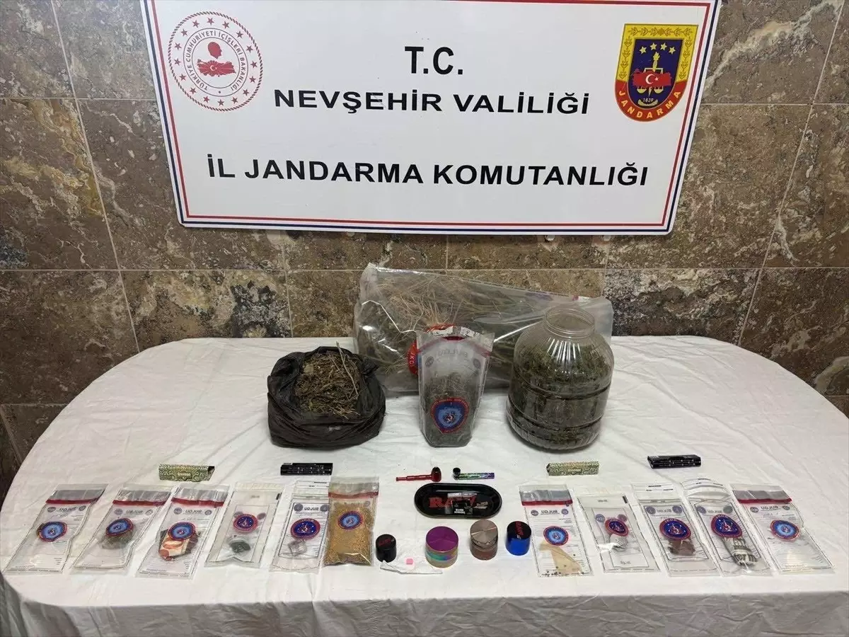 Nevşehir'de Uyuşturucu Operasyonu: 3 Şüpheli Yakalandı