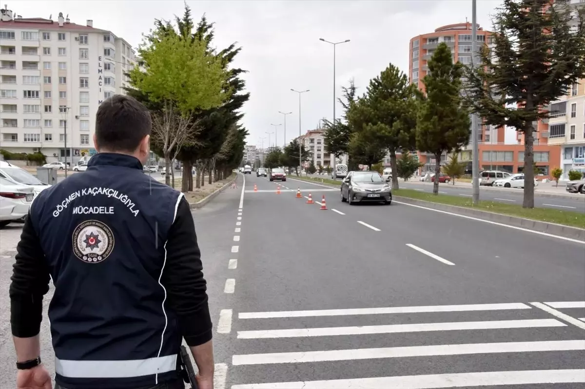 Nevşehir'de Düzensiz Göçle Mücadele Uygulaması