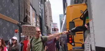 New York'ta Trump Yönetimine Karşı Büyük Protesto