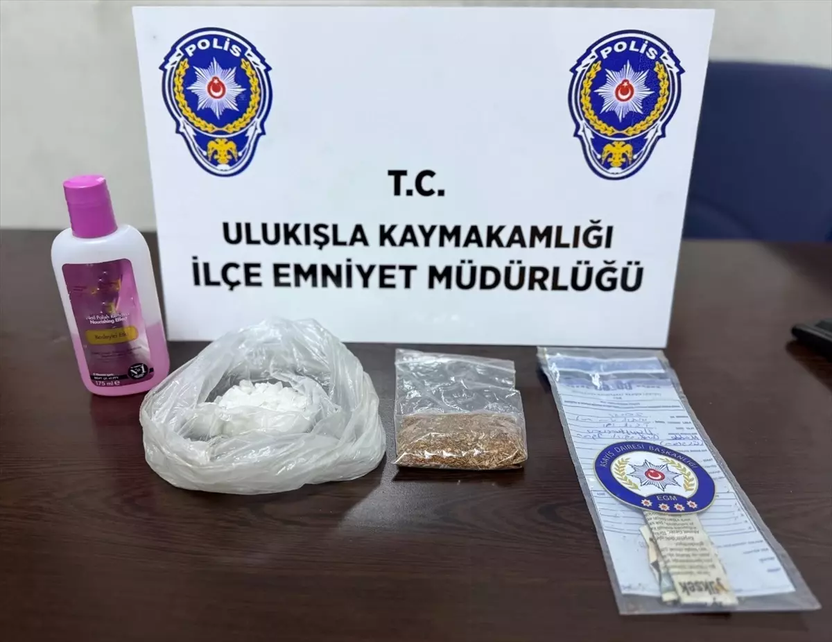 Niğde'de Uyuşturucu Operasyonunda 2 Tutuklama