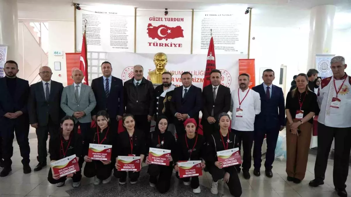 Erzurum'da Gastronomi Yarışması Düzenlendi