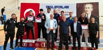 Sinop'ta Okul Sporları Yıldızlar Türkiye Halter Şampiyonası Sonuçlandı