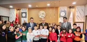 Ordu'da 23 Nisan Ulusal Egemenlik ve Çocuk Bayramı Etkinlikleri Kapsamında Resim Sergisi Açıldı