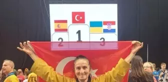 Süper Babaanne Sevgican Yalçın, Avrupa Tekvando Şampiyonası'nda Üçüncü Oldu