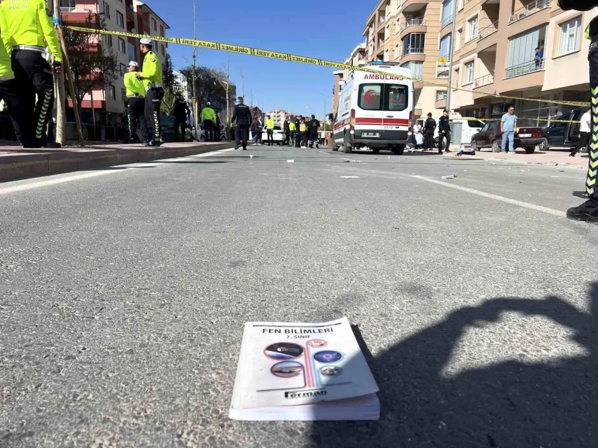 Konya'da Trafik Kazası: 13 Yaşındaki Çocuk Hayatını Kaybetti