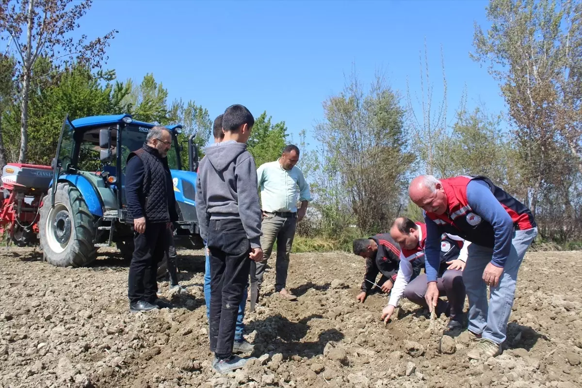 Tarım Müdürü Kapar, Çiftçileri Ziyaret Etti