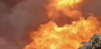 Pendik'te Palet Fabrikasında Yangın Çıktı