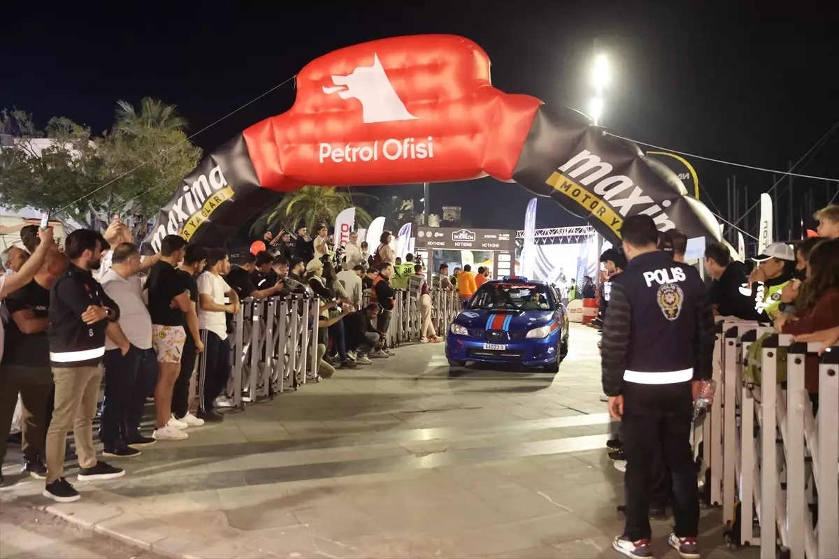 Rally Bodrum Start Seremonisi Gerçekleşti