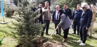 Pınarhisar'da 'Aile Yılı' kapsamında fidan dikildi