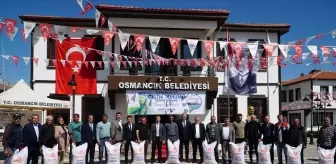 Osmancık'ta Çeltik Üreticilerine Tohum Desteği