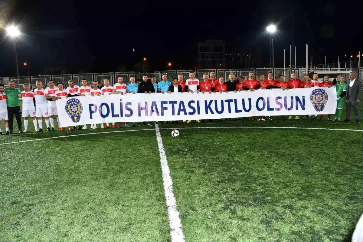 Kayseri'de Polis Haftası Dostluk Maçı Beraberlikle Sonuçlandı