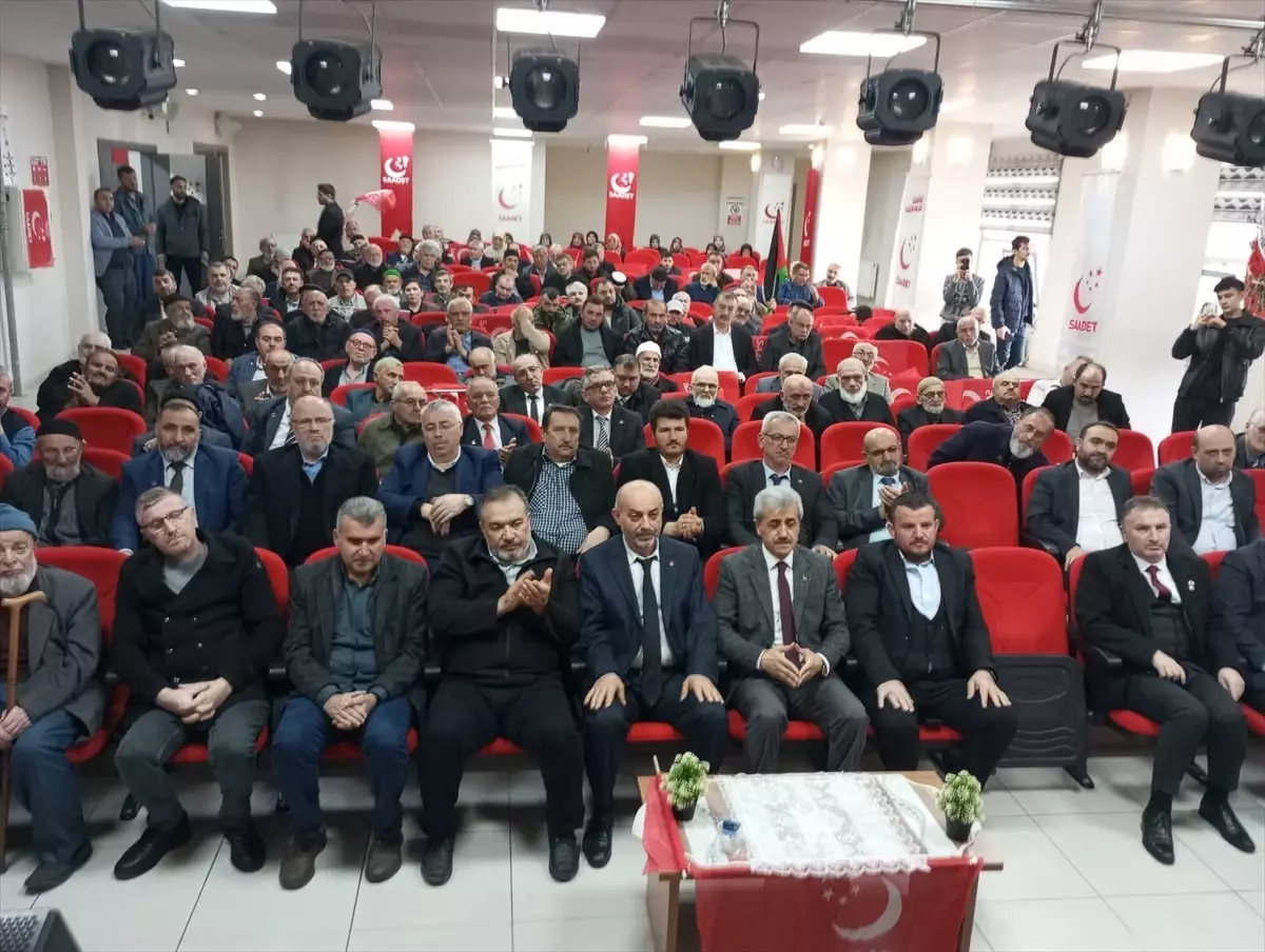 Saadet Partisi Çarşamba İlçe Kongresi Yapıldı