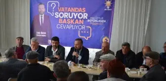 Başkan Özcan, Gümerdiğin Mahallesi'nde Vatandaşlarla Buluştu