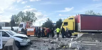 Sakarya'da 4 Araçla Kaza: 1 Yaralı