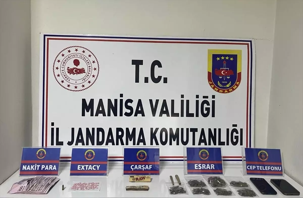 Salihli'de Uyuşturucu ile Yakalanan Şüpheli Gözaltına Alındı