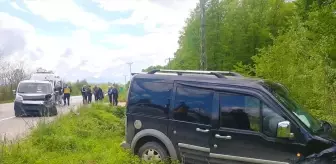 Samsun'da Trafik Kazası: 1 Yaralı