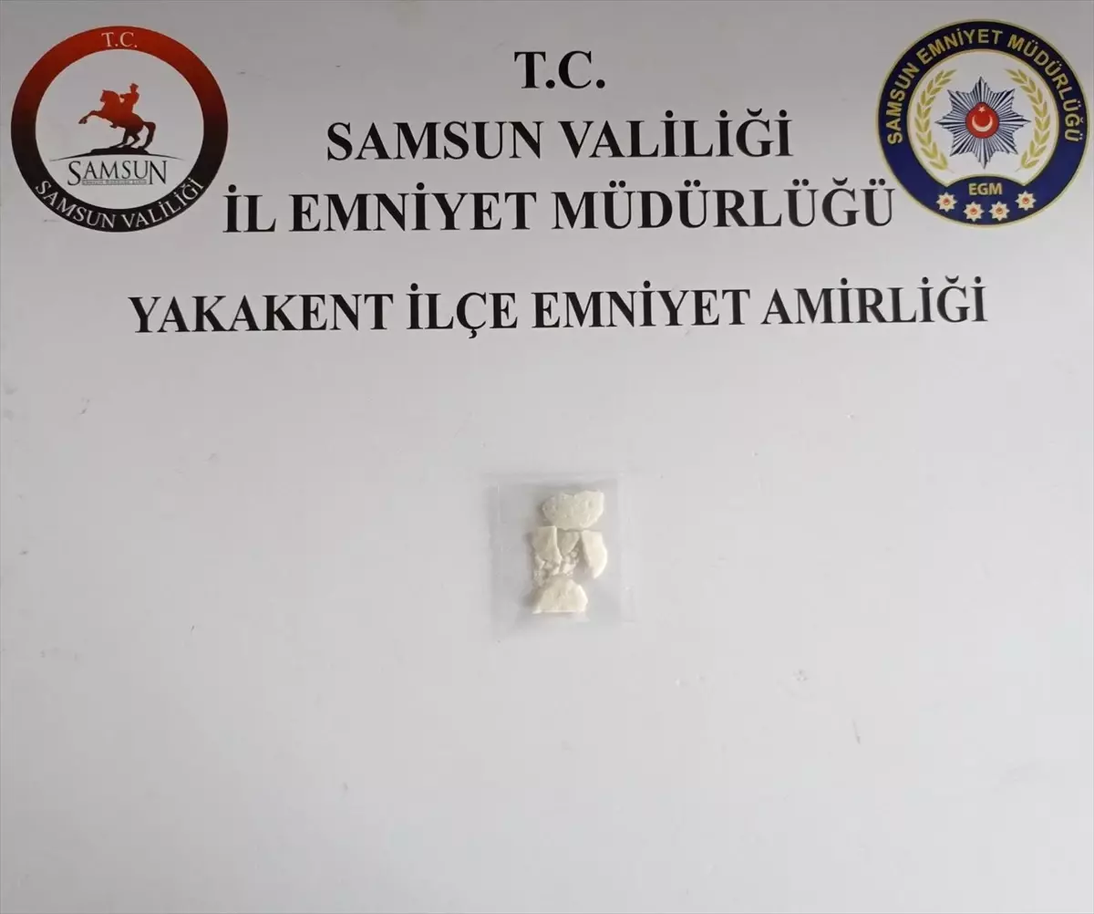 Samsun'da Uyuşturucu Operasyonu: 16,6 Gram Taş Kokain Ele Geçirildi