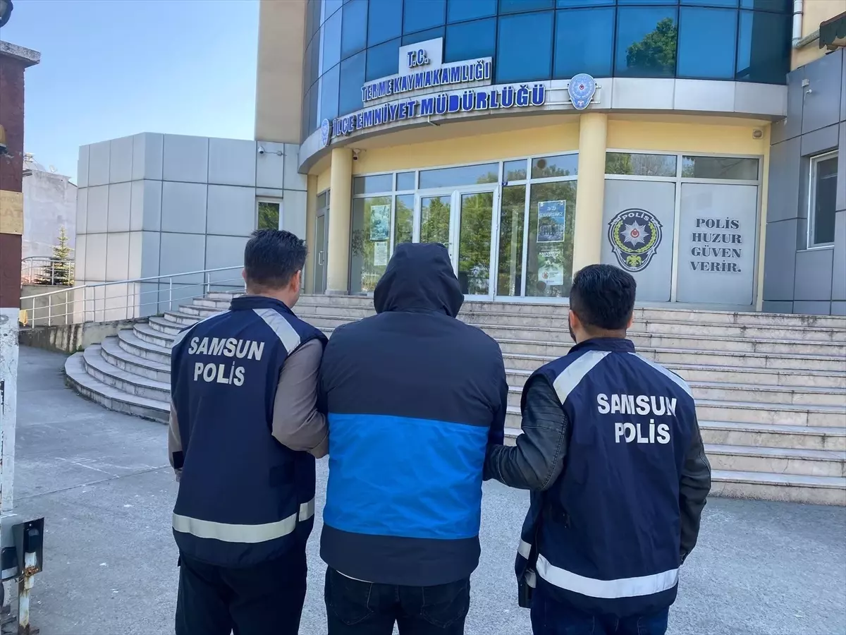 Samsun'da Uyuşturucu Suçundan Hükümlü Yakalandı