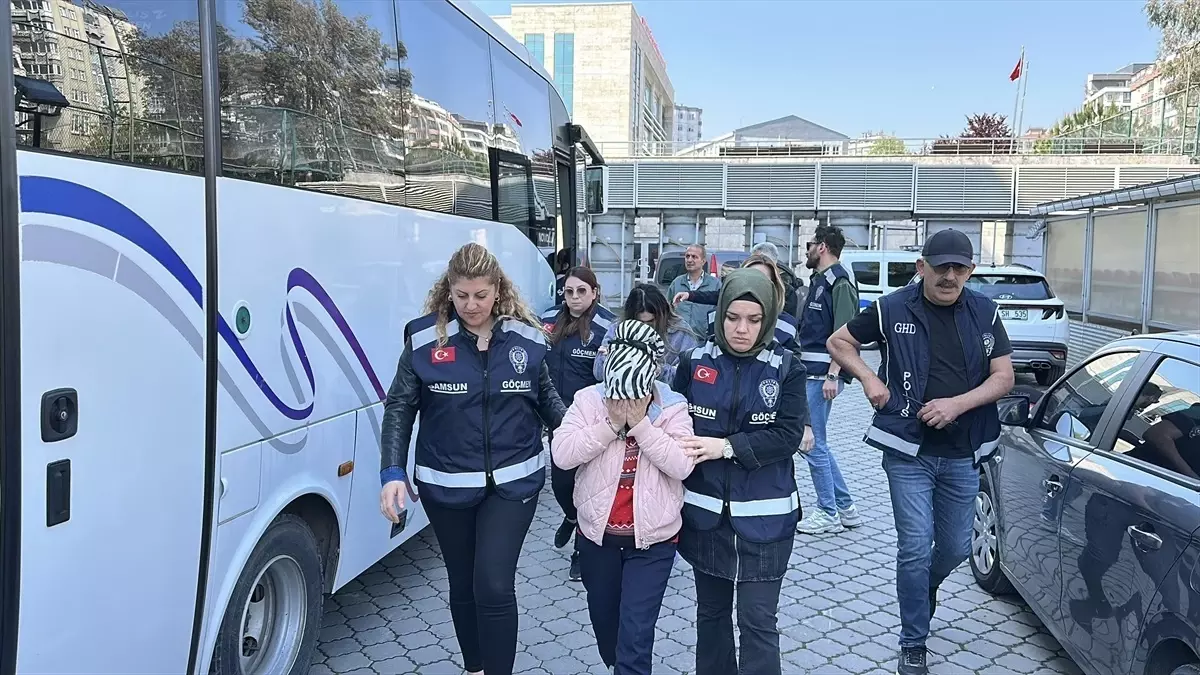 Samsun'da Fuhuş Operasyonu: 7 Şüpheli Gözaltında