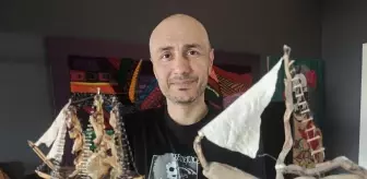 Görsel Sanatlar Öğretmeni, Doğal Malzemelerle Sanat Eserleri Yaratıyor