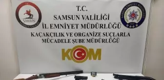Samsun'da Kaçak Silah Ticareti Operasyonu: 1 Gözaltı