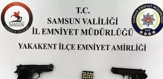 Samsun'da Silah Kaçakçılığı Operasyonunda 2 Gözaltı
