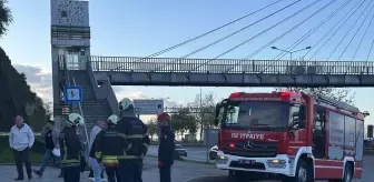 Samsun'da Heyelan Nedeniyle Bina Tahliye Edildi