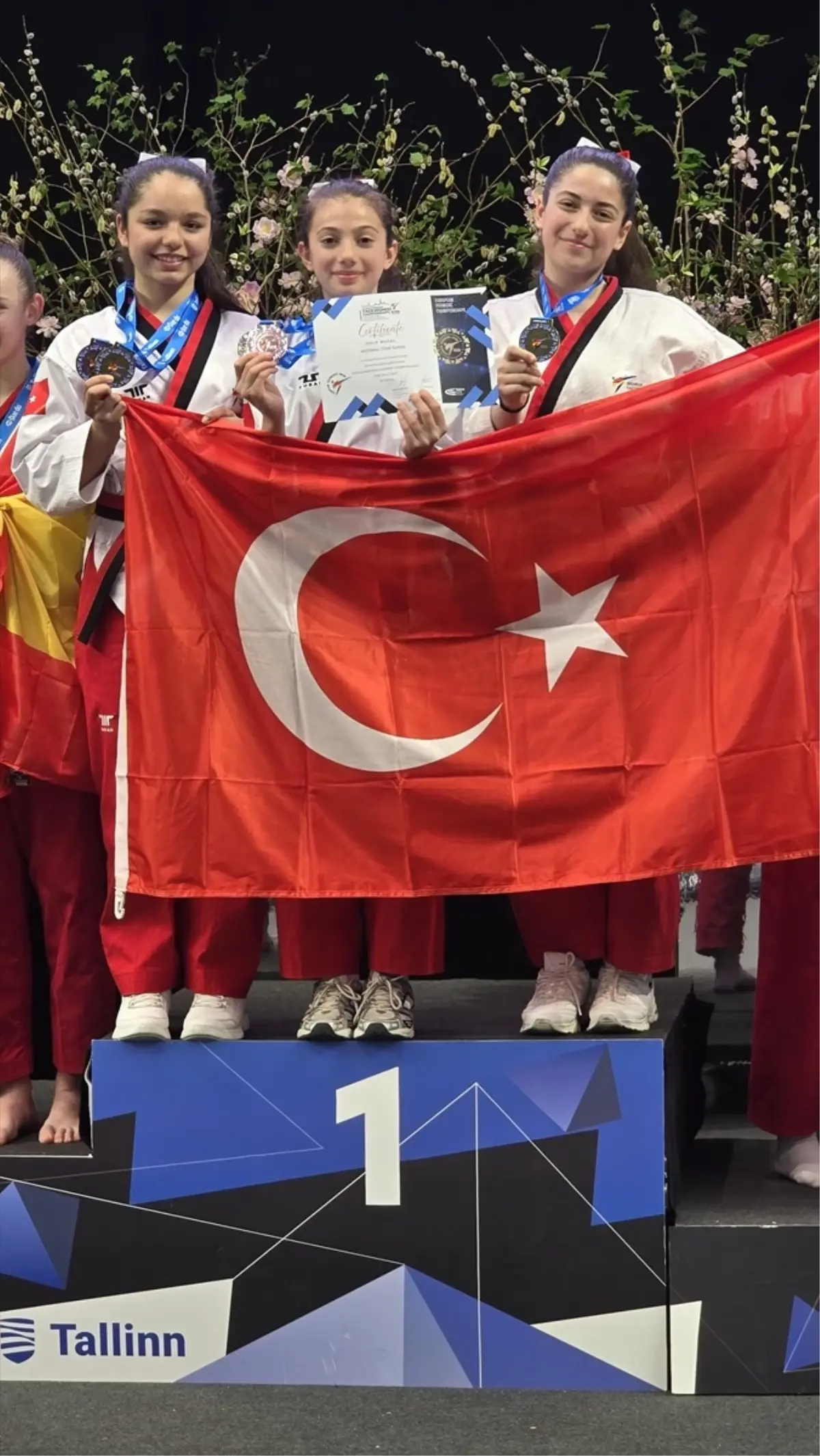 Samsunlu Genç Tekvandocular Avrupa Şampiyonası'ndan Madalyalarla Döndü