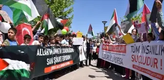 Siverek'te Kadın ve Çocuklardan Gazze'ye Destek Eylemi