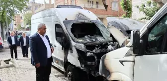 Şanlıurfa'da 9 Araç Kundaklandı, Bir Şüpheli Gözaltında