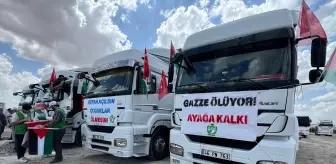İHH'dan Gazze İçin Tır Konvoyu Etkinliği Düzenlendi