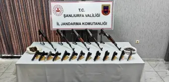Şanlıurfa'da Silah Kaçakçılığı Operasyonunda 16 Gözaltı