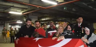 Şehit İstihkam Uzman Çavuş Özen'in naaşı memleketi Afyonkarahisar'a getirildi