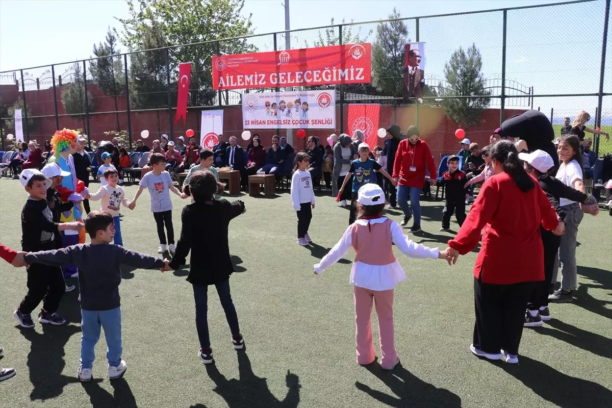 Siirt'te 23 Nisan Engelsiz Çocuk Şenliği Düzenlendi