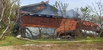 Balıkesir'de Evde Yangın Çıktı