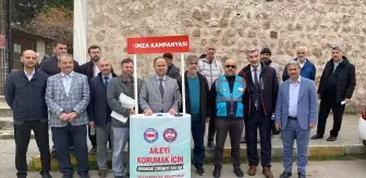 Sinop'ta Aileyi Koruma İçin İmza Kampanyası Başlatıldı